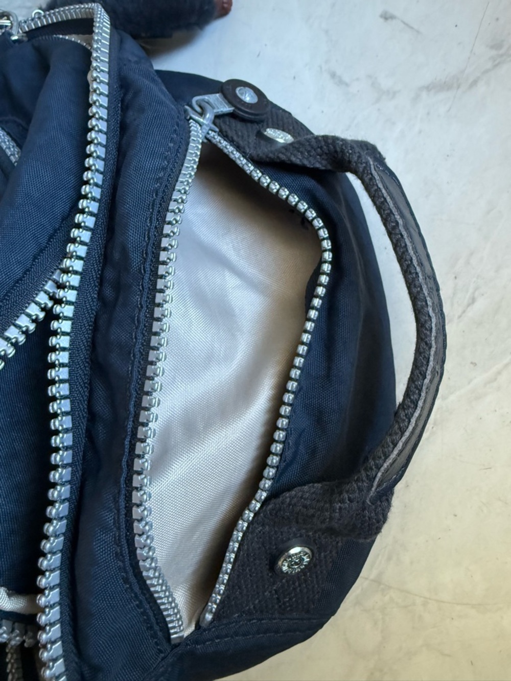 Kipling Navy Backpack - Picture 12 of 13